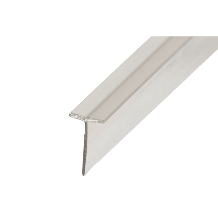 Translucent Vinyl Edge ‘T’ Wipe with Pre - Applied Tape – Seals Up to 7/16" Gap for Shower Doors - Reflect Window & Door