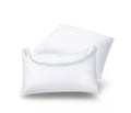 Travel White Down & MicroGel Pillow | Northern Feather Canada