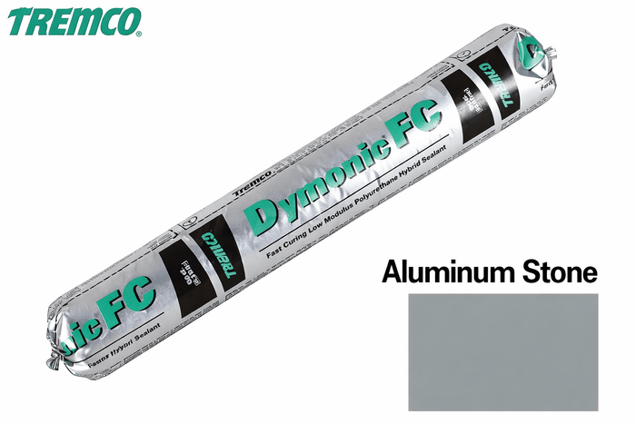 Tremco Dymonic Fast Cure – Aluminum Stone Polyurethane Sealant Sausage - Reflect Window & Door