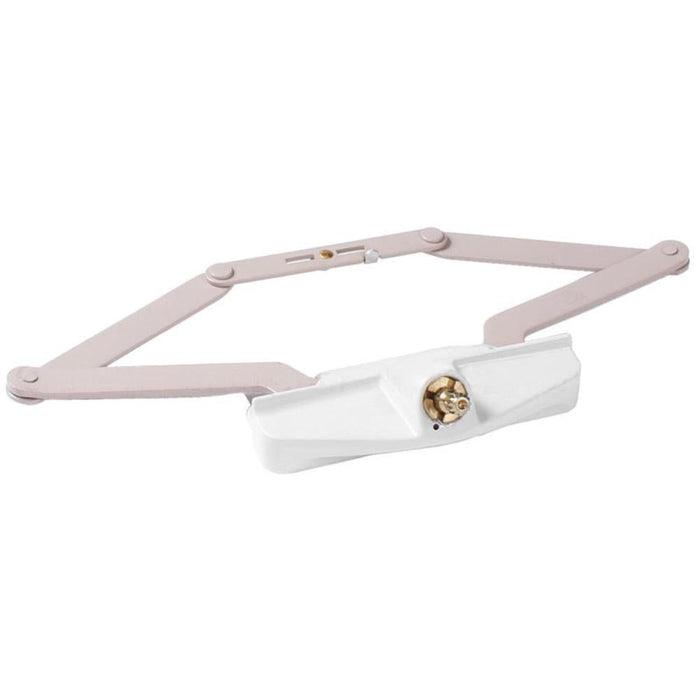 Truth Hardware 12" White Roto Gear Awning Window Operator - Reflect Window & Door