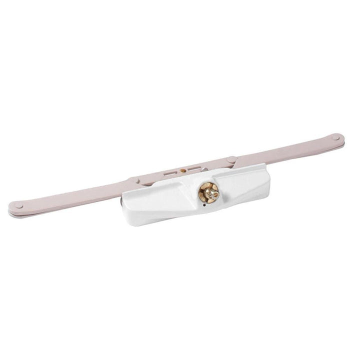 Truth Hardware 12" White Roto Gear Awning Window Operator - Reflect Window & Door