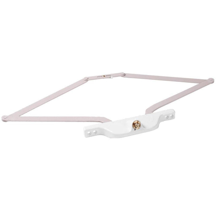 Truth Hardware 21 - 1/2" White Scissor Arm Operator for Awning Windows - Reflect Window & Door