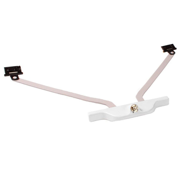 Truth Hardware 24" White Rear Mount Pivot Shoe Awning Window Operator - Reflect Window & Door