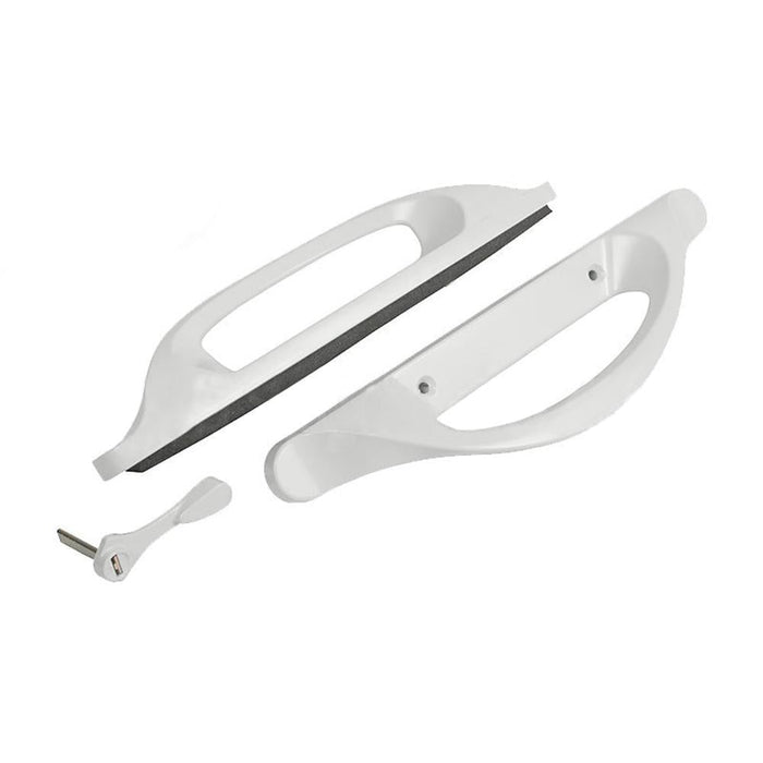 Sliding Patio Door Handle Replacement – Truth Hardware Allure Set, 3 - 15/16" Spacing - Reflect Window & Door