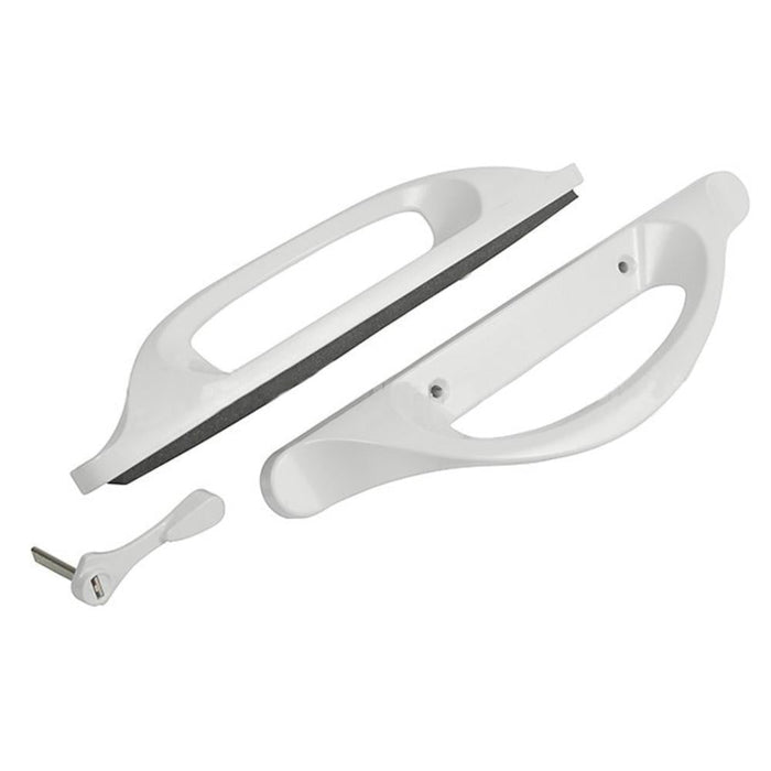 Sliding Patio Door Handle Replacement – Truth Hardware Allure Set, 3 - 15/16" Spacing - Reflect Window & Door