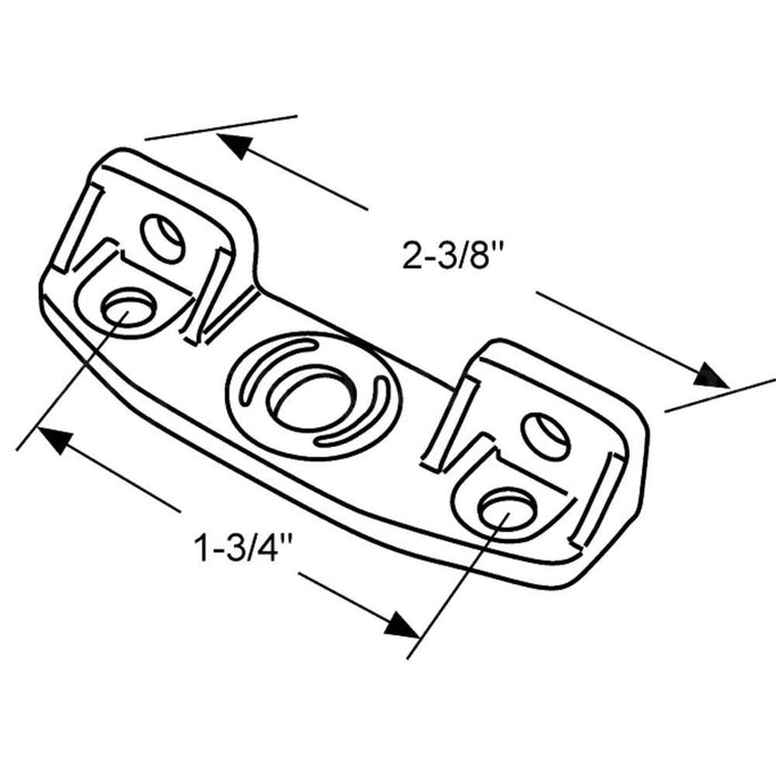 Truth Hardware Awning Operator Replacement Mounting Bracket - Reflect Window & Door