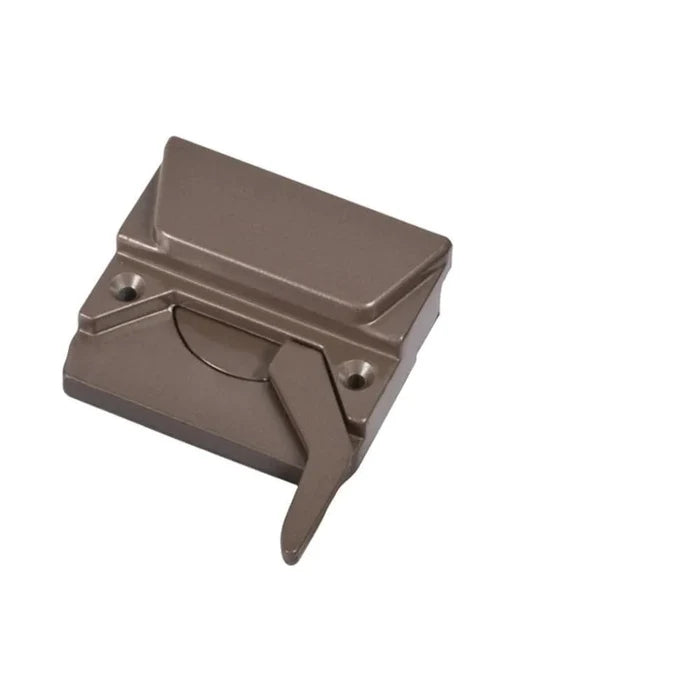 Truth Hardware Brown "Entrygard" Right Hand Sash Lock With 2 - 3/8" Screw Holes - Reflect Window & Door