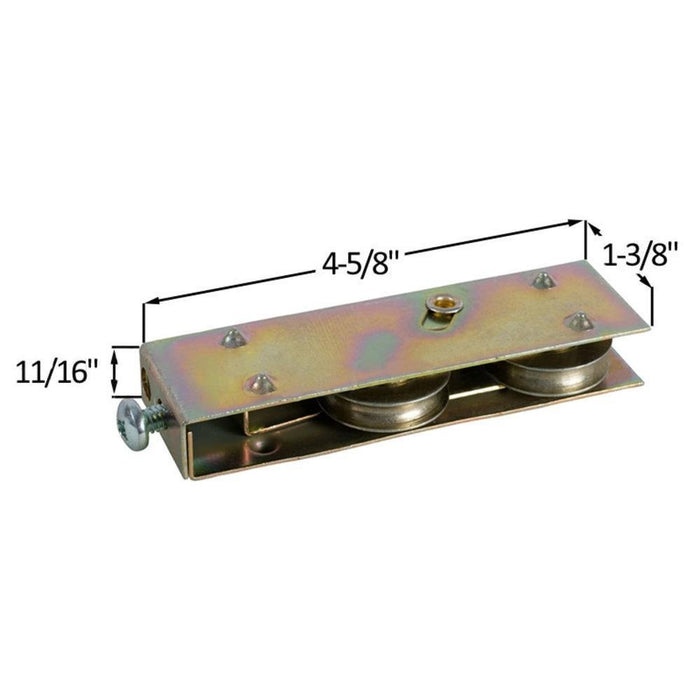 Truth Hardware Tandem Roller – End Adjust for Sliding Glass Doors - Reflect Window & Door
