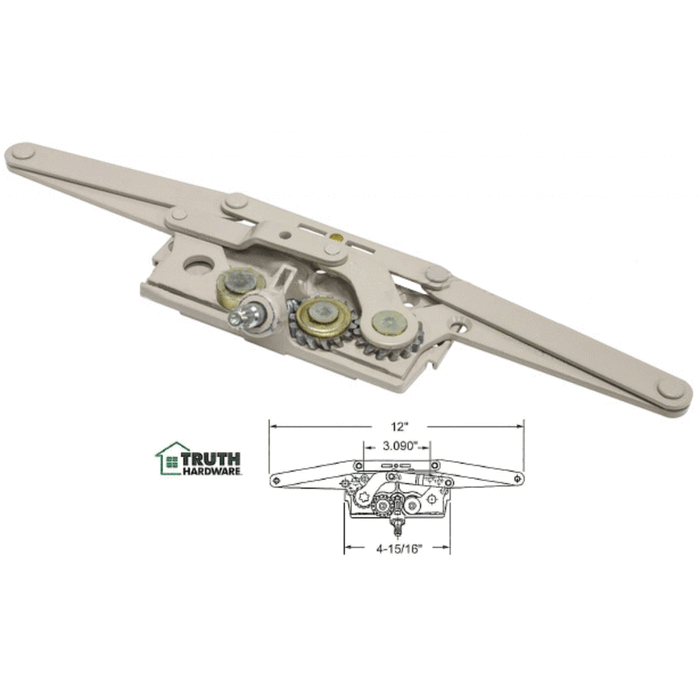 Truth Hardware "Entrygard" Awning Window Operator - Reflect Window & Door
