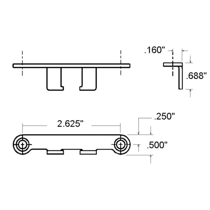 Truth Hardware Sash Hook for Single & Dual Pull Window Operators – Replacement Hook for Awning Windows - Reflect Window & Door