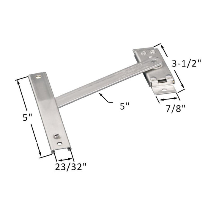 Truth Hardware Safety Window Restrictor with Key Release for Casement & Awning Windows - Reflect Window & Door