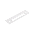 Truth Hardware White Cam Handle Strike Plate – Replacement Door Strike Plate for Casement & Awning Windows - Reflect Window & Door