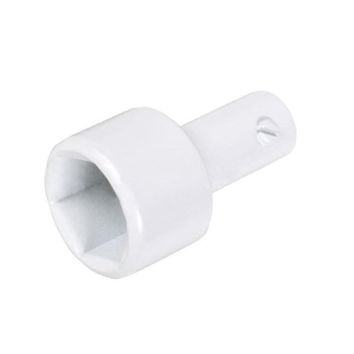 Truth Hardware White Hex Drive Socket Adaptor - Reflect Window & Door