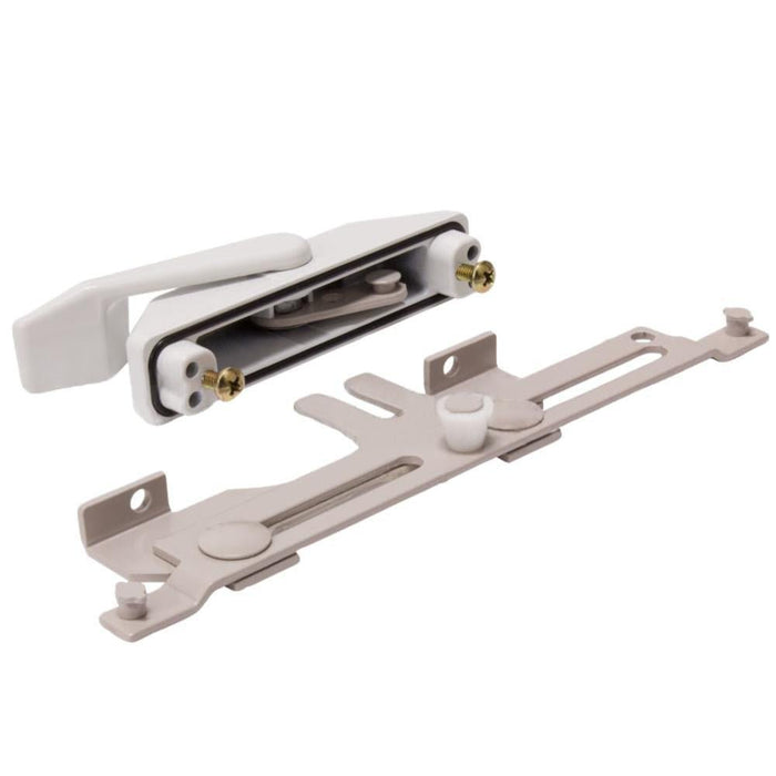 Truth Hardware White Left Hand Casement Window Multi - Point Security Sash Lock Assembly – Replacement Window Lock - Reflect Window & Door