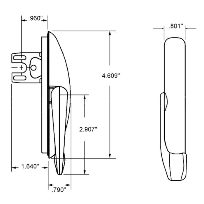 Casement Window Security Lock – Truth Hardware Maxim Multi - Point, Oil Rubbed Bronze - Reflect Window & Door