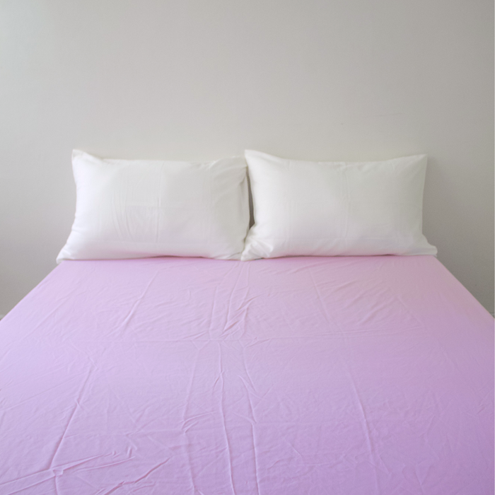 U&C Fitted Sheet (1 pc) in lavender