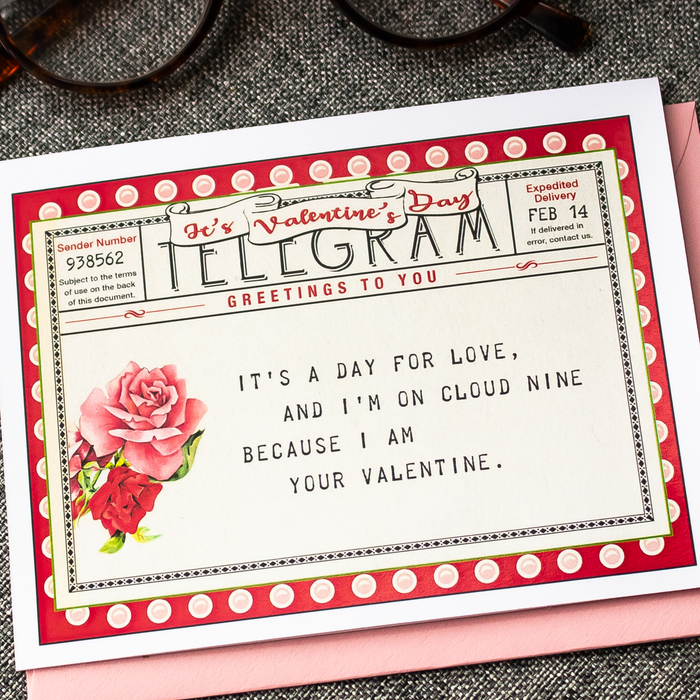 Valentine Card: Telegram