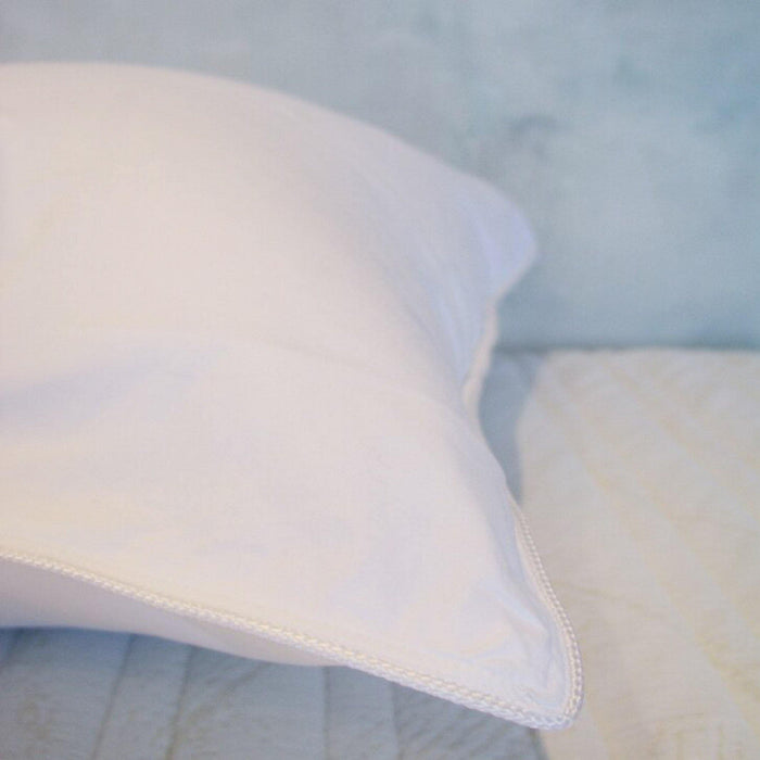 White Velvetine Pillow Protector | Northern Feather Canada