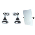 Victorian Chrome Pivot Mirror - Reflect Window & Door