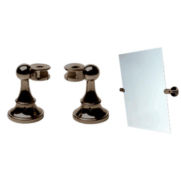 Victorian Oil Rubbed Bronze Pivot Mirror - Reflect Window & Door