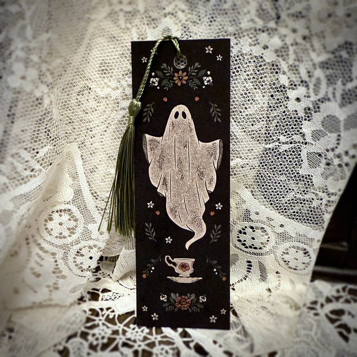 Victorian Tea Ghost Bookmark