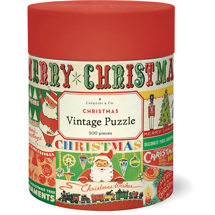 Vintage Puzzle: Christmas Graphics