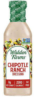 WALDEN FARMS CHIPOTLE RANCH DRESSING 12 OZ  #ROCK VALUE-ORDER BY  TUESDAY EVENING OCT 27 ARRIVING NOV 04    FOR DELIVERY#