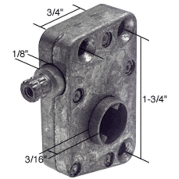 Window Slant Sill Torque Operator for Awning & Louver Windows – Left Hand - Reflect Window & Door