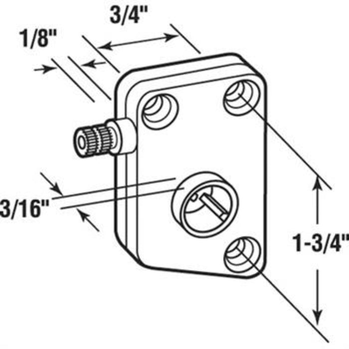 Window Slant Sill Torque Operator for Awning & Louver Windows – Left Hand - Reflect Window & Door
