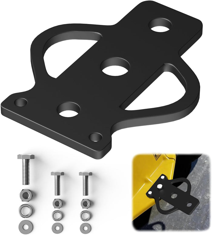 Xprite ATV/UTV 3-Way Hitch Adapter, 3500 lbs Steel Hitch Mount with Bolt