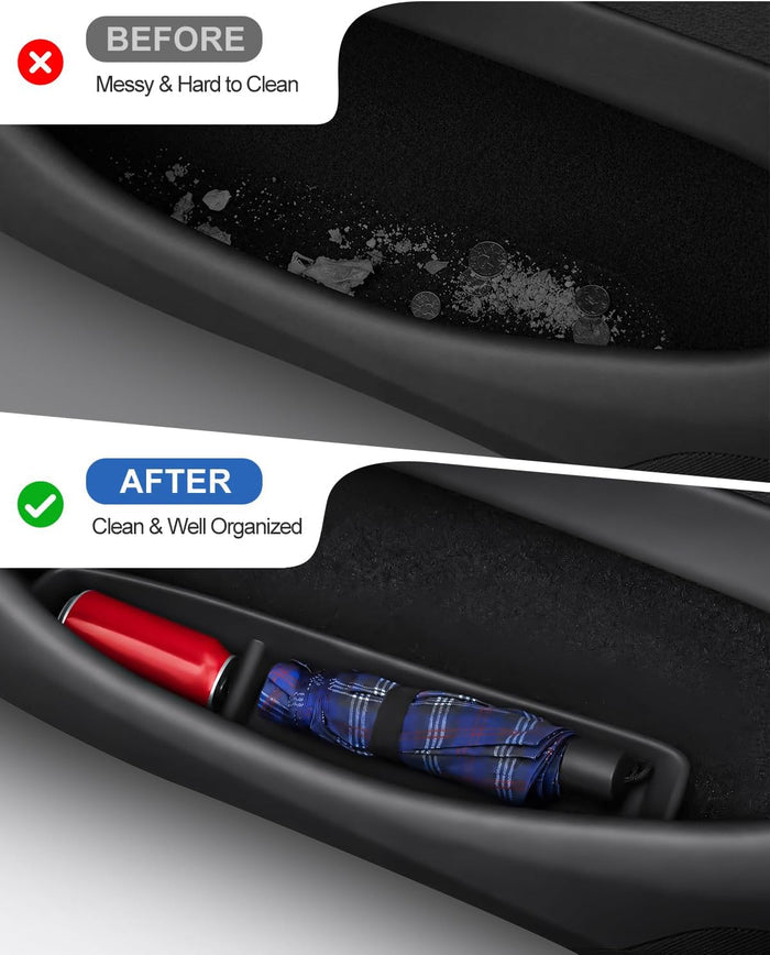 Xprite Door Side Storage Box for Tesla Model Y 2020 2021 2022 2023 2024