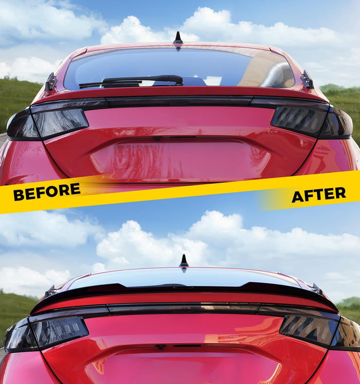 Xprite Matte Black Spoiler Compatible with Honda Civic Hatchback 2021-2026 11th Gen