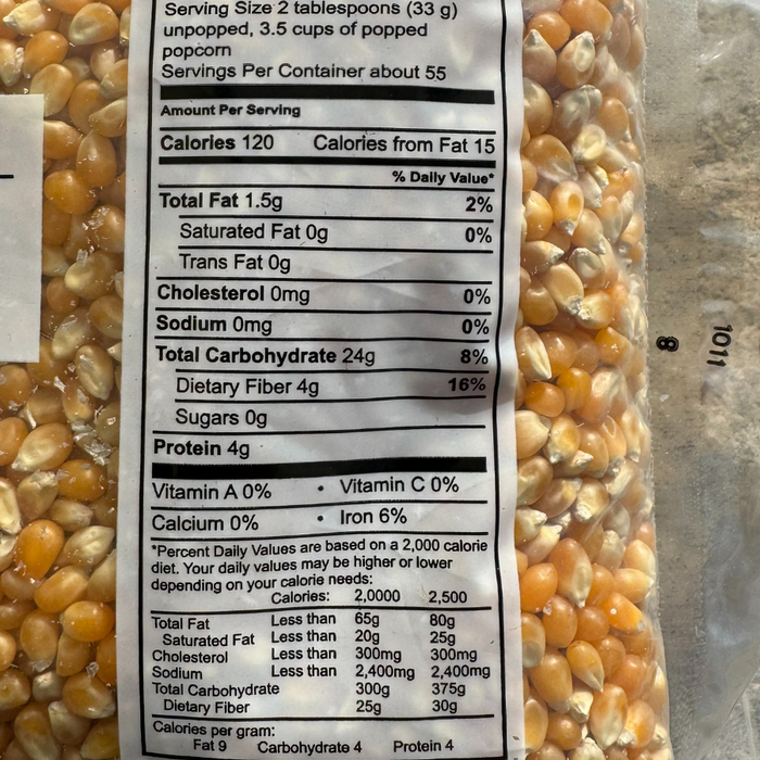 Yellow Un-Popped Popcorn Kernels | 4 lb | Pack of 3 | Non-GMO | Popcorn County USA | North Loup Valley
