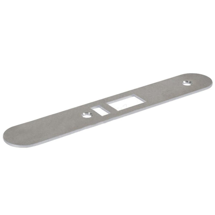 Zimmcor Durable Anodized Aluminum Latch Lock Face Plate - Reflect Window & Door